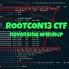ROOTCON13 CTF – Reverse Engineering – W4RMUP